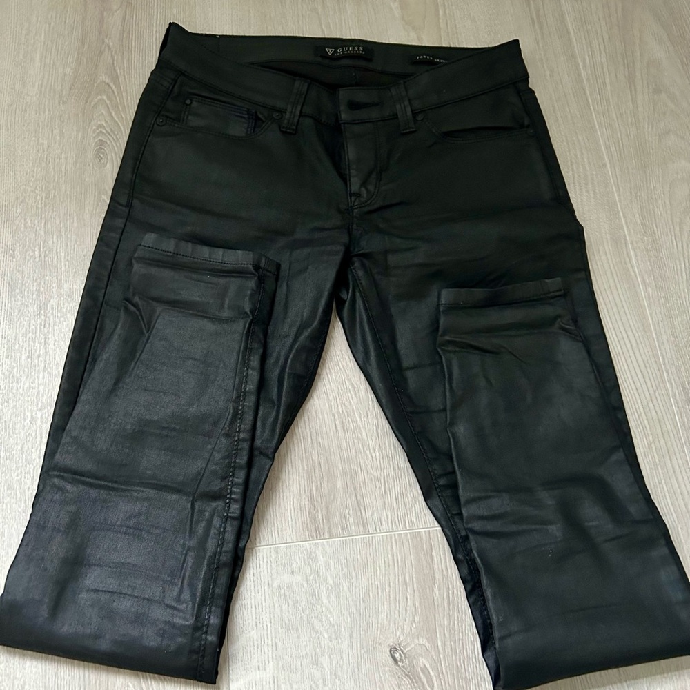 Black Coated Jeans